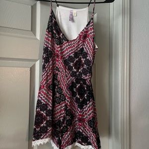 Printed Romper